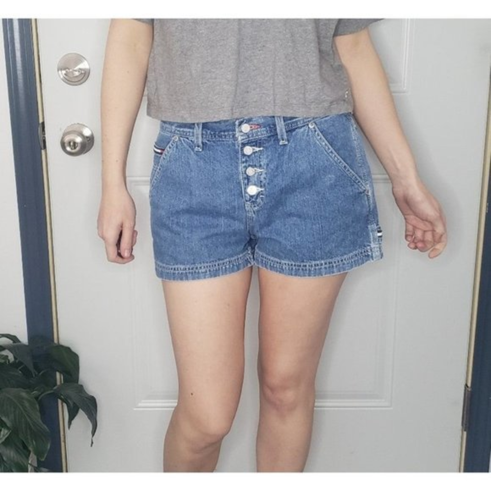 90s/Y2K Tommy Jeans Denim Carpenter Short‎ Shorts